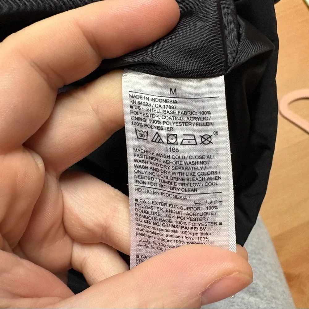 Old Navy Black Hooded Zip Up Frost-Free Puffer Jacket Kids M/8